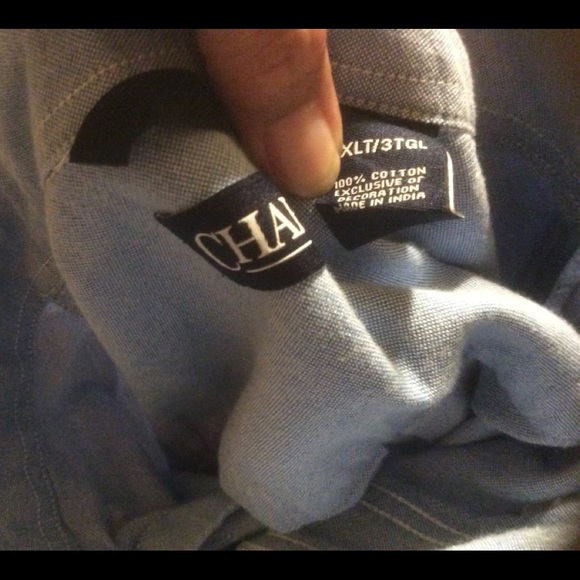 Chaps 3XLT LS Button Up - Picture 4 of 10